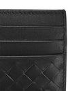 Intrecciato Classic Card Wallet Black - BOTTEGA VENETA - BALAAN 4