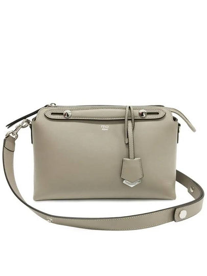 By The Way Boston Leather Medium Tote Bag Beige - FENDI - BALAAN 2