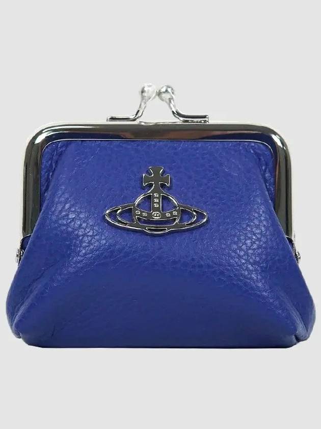 Mini Frame Perth Coin Wallet Blue - VIVIENNE WESTWOOD - BALAAN 3