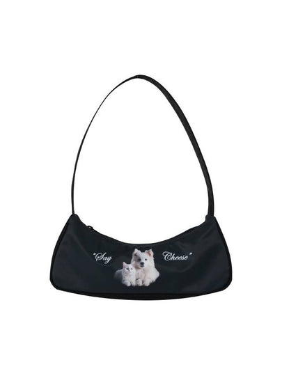 Cat Dog Fred's Shoulder Bag Black - ITZAVIBE - BALAAN 2