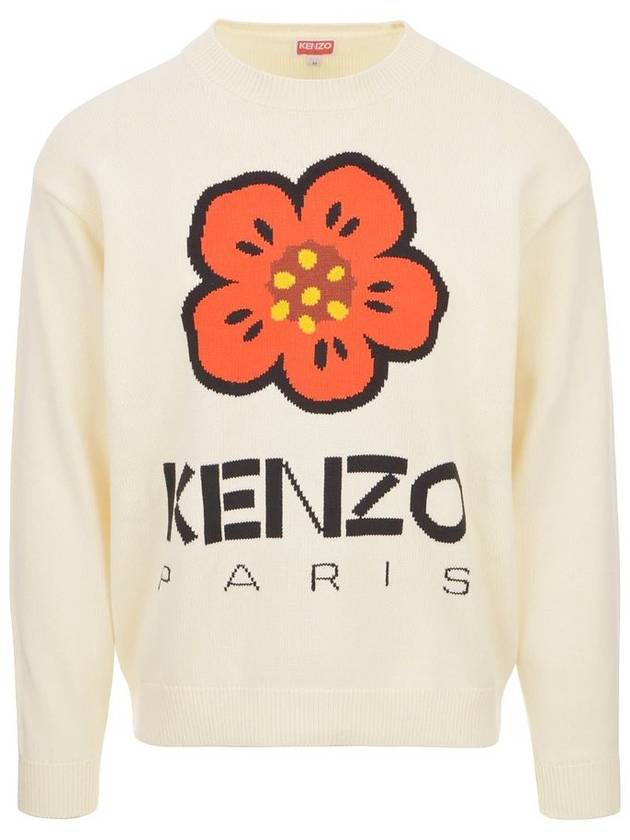 5PU380 3LC 02 Balk Flower Men s Knit - KENZO - BALAAN 1