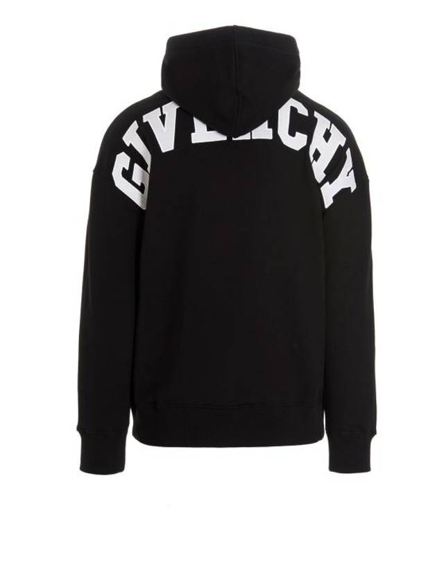 Eiffel Tower Logo Hoodie Black - GIVENCHY - BALAAN 3