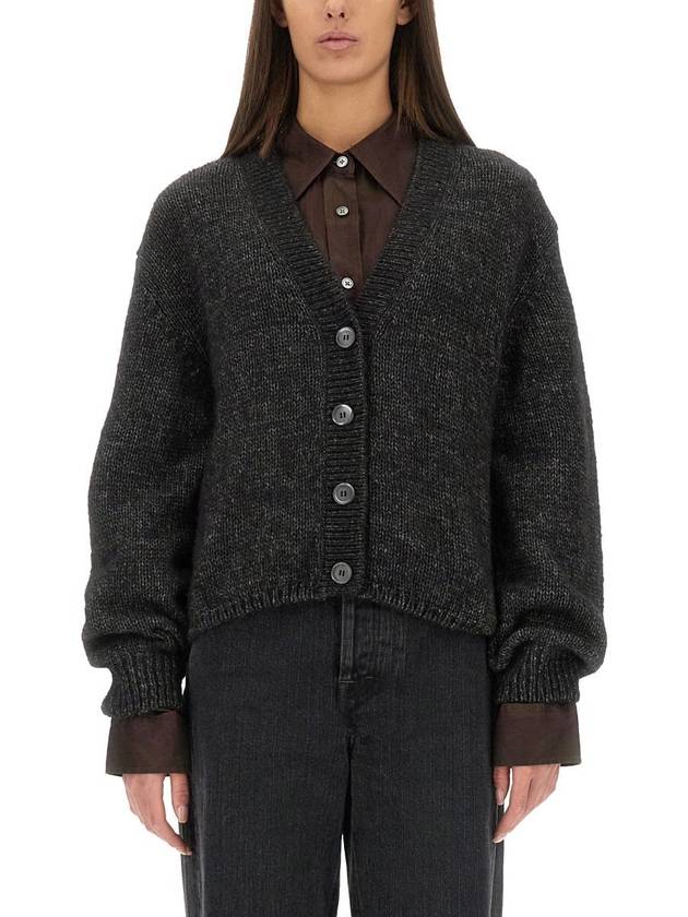 Academy Airy Alpaca Cardigan Black - OUR LEGACY - BALAAN 2