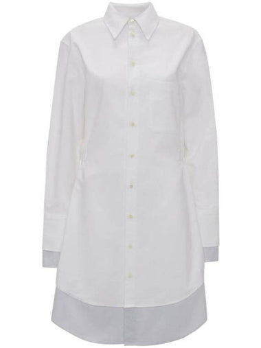 24FW JW Anderson short dress DR0452 PG1140 001 WHITE - JW ANDERSON - BALAAN 1