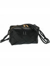 Cassette Intrecciato Small Cross Bag Black - BOTTEGA VENETA - BALAAN 2