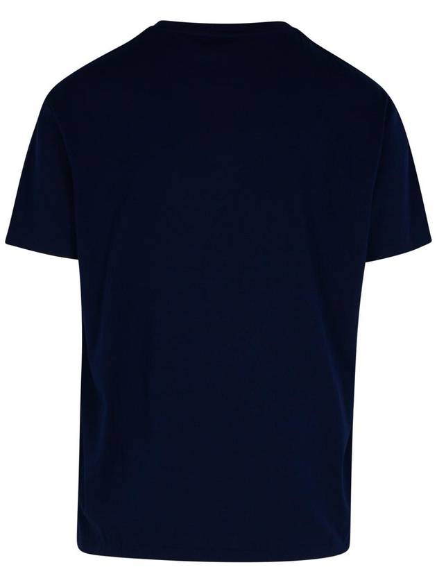 Polo Ralph Lauren Navy Cotton T-Shirt - POLO RALPH LAUREN - BALAAN 3