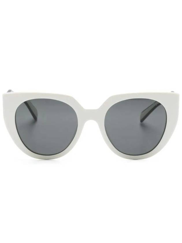 Eyewear Lettering Logo Cat Eye Frame Sunglasses - PRADA - BALAAN 1