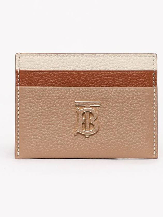 TB Tritone Granny Card Wallet Beige - BURBERRY - BALAAN 2