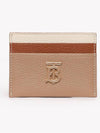 TB Tritone Granny Card Wallet Beige - BURBERRY - BALAAN 3