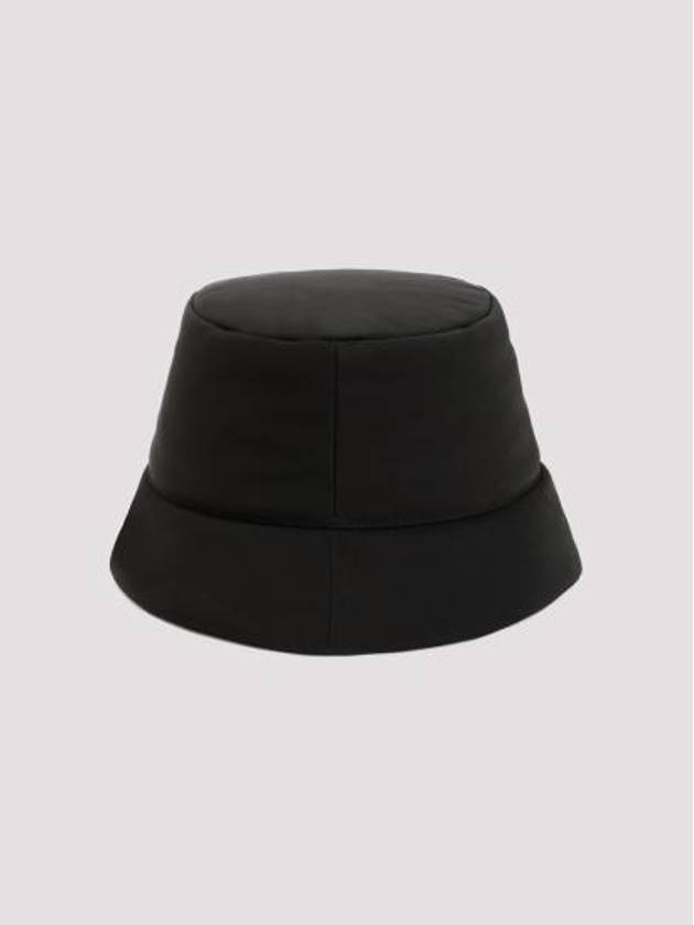 Puffer Nylon Bucket Hat Black - LOEWE - BALAAN 5