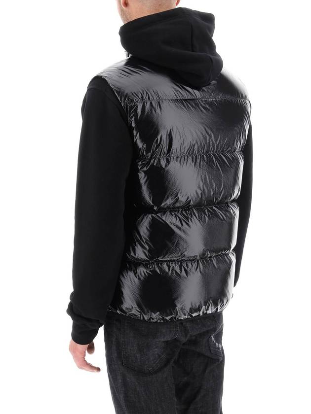 Logo Down Vest Black - DSQUARED2 - BALAAN 4