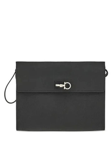 Ferragamo Gancini Studio Clutch Bag 753702 - SALVATORE FERRAGAMO - BALAAN 1