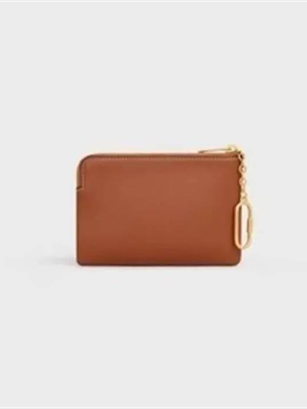 Triomphe Pouch Card Wallet Tan - CELINE - BALAAN 4