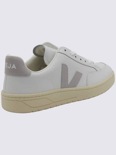 Veja White And Grey V-12 Sneakers - VEJA - BALAAN 2