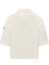 Logo Polo Shirt White - MONCLER - BALAAN 3