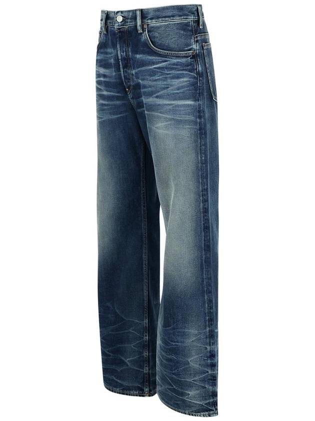 Broadway Loose Fit Denim Jeans Blue - ACNE STUDIOS - BALAAN 3