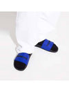 logo full slippers blue black - BALENCIAGA - BALAAN.