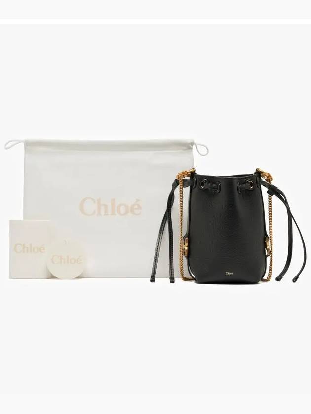 Marcie Micro Bucket Bag Black - CHLOE - BALAAN 4