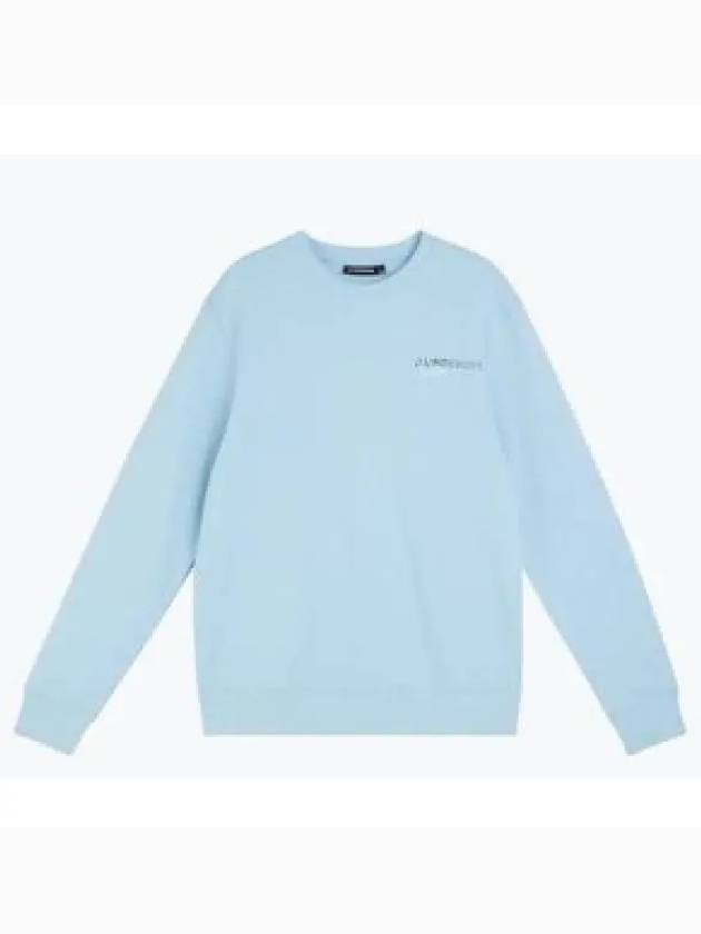 Throw Crew Neck Sweatshirt Light Blue - J.LINDEBERG - BALAAN 2