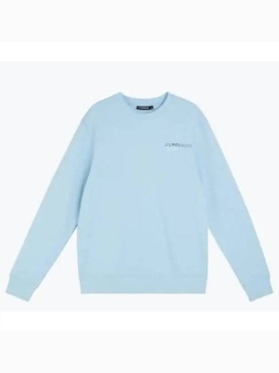 Throw Crew Neck Sweatshirt Light Blue - J.LINDEBERG - BALAAN 2