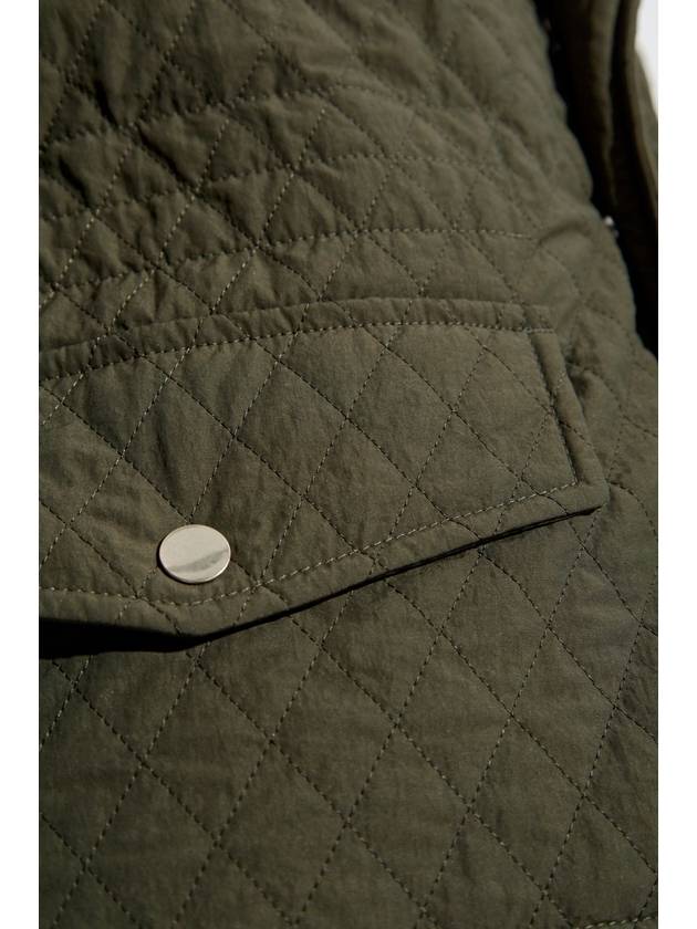 Quilted Cotton Blend Jacket Loch - BURBERRY - BALAAN 6