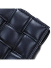 Cassette Intrecciato Padded Small Cross Bag Black - BOTTEGA VENETA - BALAAN 7