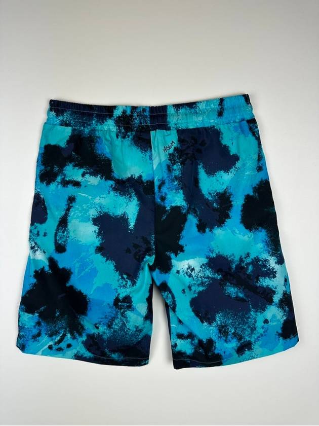 Kids Sweat Shorts S4MSJBBE252 Turquoise Blue Boys 14A - MSGM - BALAAN 4