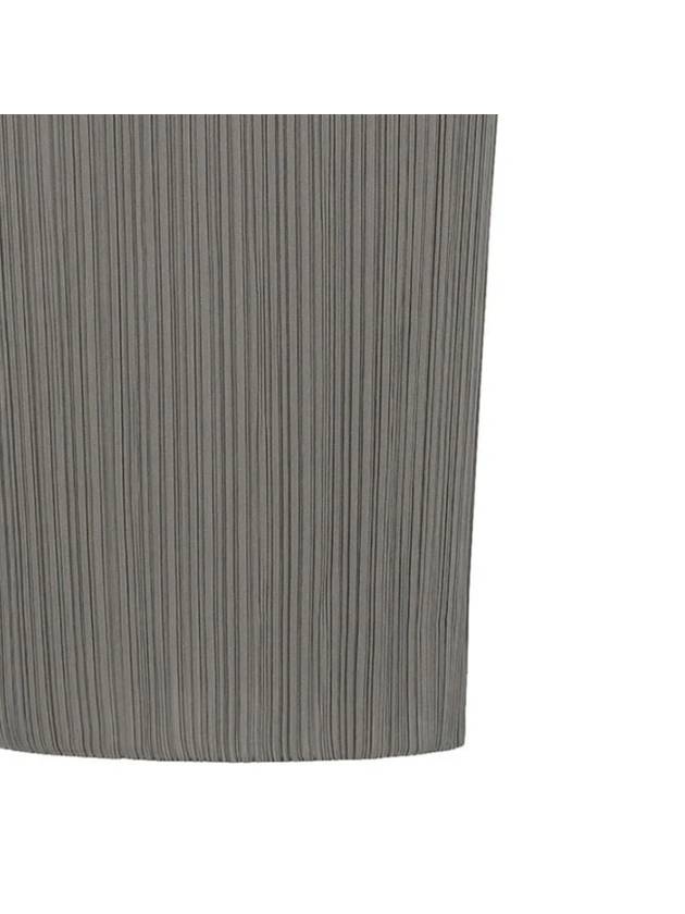 Pleated please basic long dress light gray JH114 - ISSEY MIYAKE - BALAAN 6