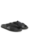 Cross Strap Sandal Slippers Black - GIVENCHY - BALAAN 3