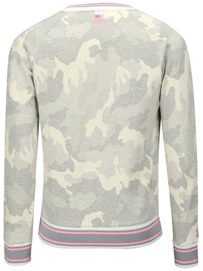 C23STS018M Candy Camo Crew Neck Light Gray - CHUCUCHU - BALAAN 2