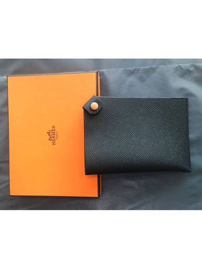 Tarmac Dot Passport Wallet Black - HERMES - BALAAN 2