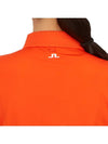 Women's Golf Tour Tech Polo Shirt Orange - J.LINDEBERG - BALAAN 7