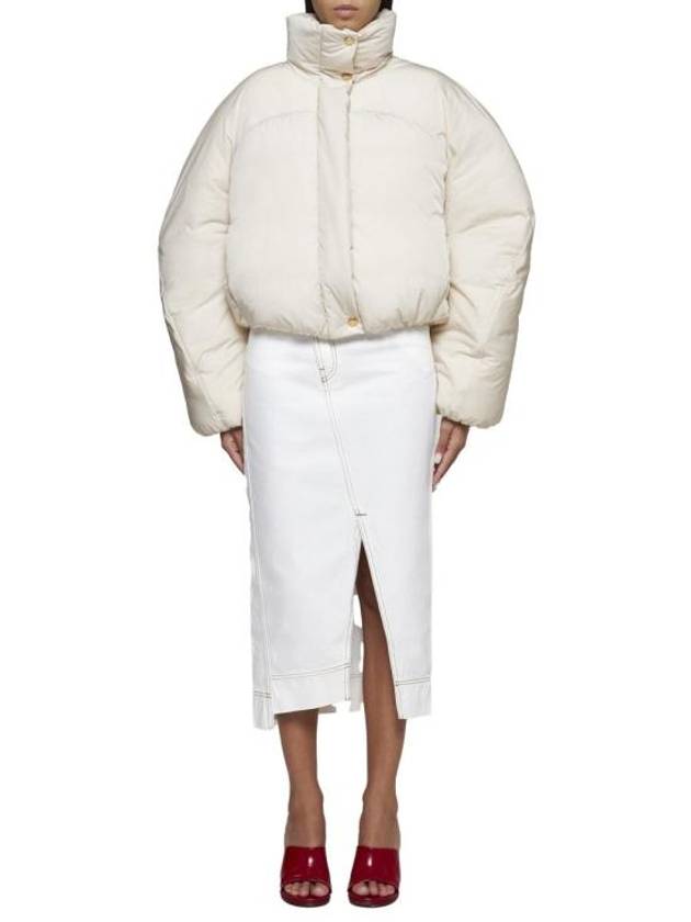 La Doudoune Courte Caraco Padding Ivory - JACQUEMUS - BALAAN 3