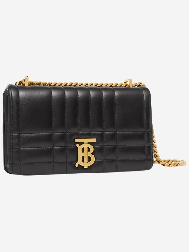 Lola Quilted Lambskin Small Shoulder Bag Black - BURBERRY - BALAAN 3