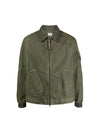 Batic Light Zip-Up Jacket Green - CP COMPANY - BALAAN 2