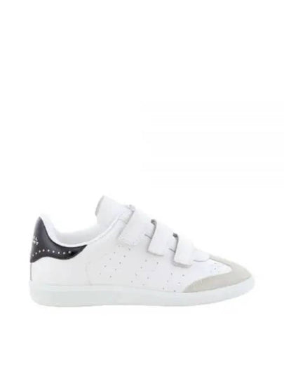 Beth Studs Strap Low Top Sneakers Black - ISABEL MARANT - BALAAN 2