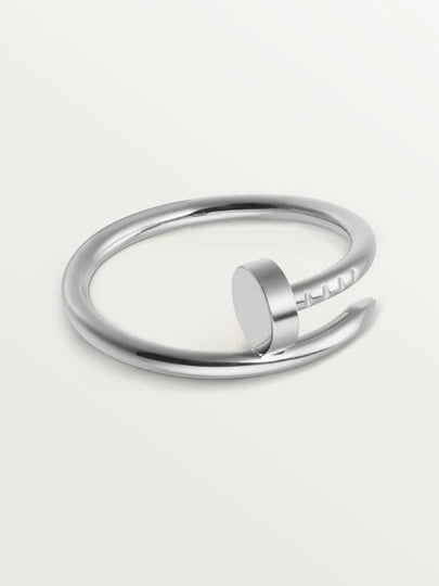 Just en Clou Small Model Ring Silver - CARTIER - BALAAN 2