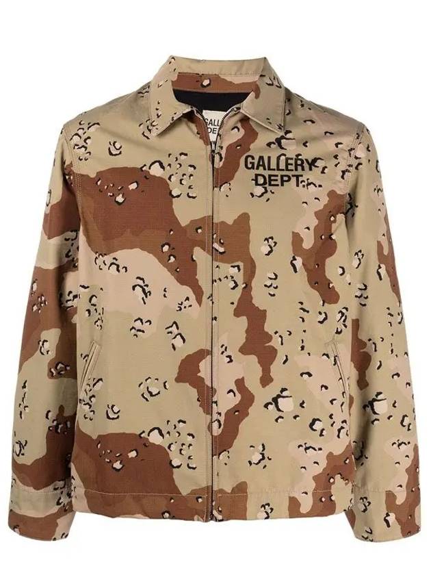 Men’s logo camo pattern Montecito jacket MJK 60199 - GALLERY DEPT. - BALAAN 1