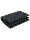 2ESCH136YSE H03E Black Oblique Jacquard Business Card Wallet - DIOR - BALAAN 5