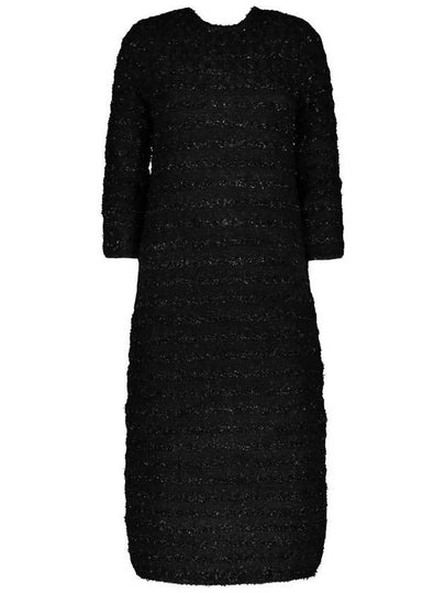 wool midi button dress 704556T16511000 B0710251527 - BALENCIAGA - BALAAN 2