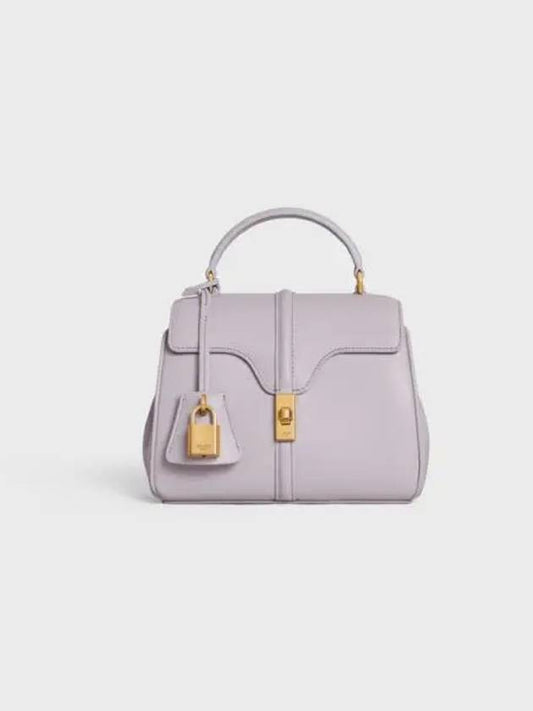 16 Calfskin Mini Shoulder Bag Light Lilac - CELINE - BALAAN 2