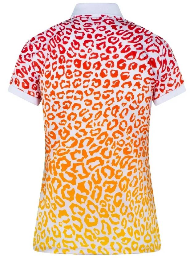 SS Golf Short Sleeve Tour Tech Print Polo Leo Reflect - J.LINDEBERG - BALAAN 3