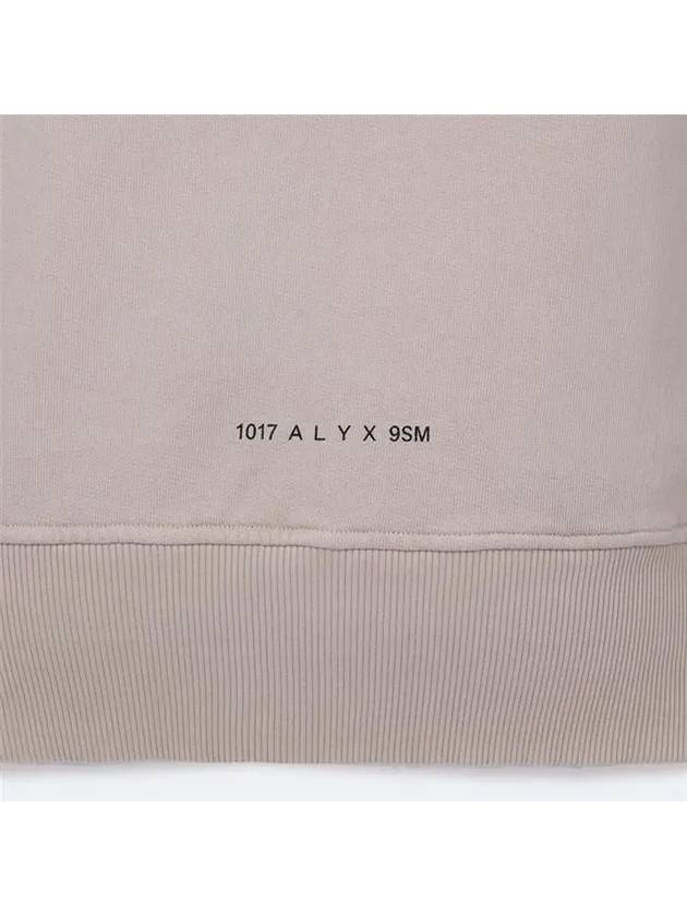 Logo Print Hoodie Beige - 1017 ALYX 9SM - BALAAN 5