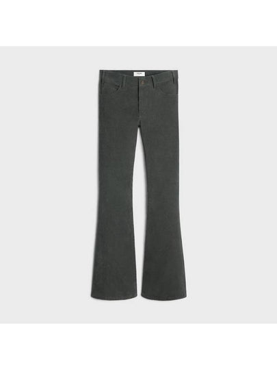 Corduroy Macro Jeans Grey - CELINE - BALAAN 2