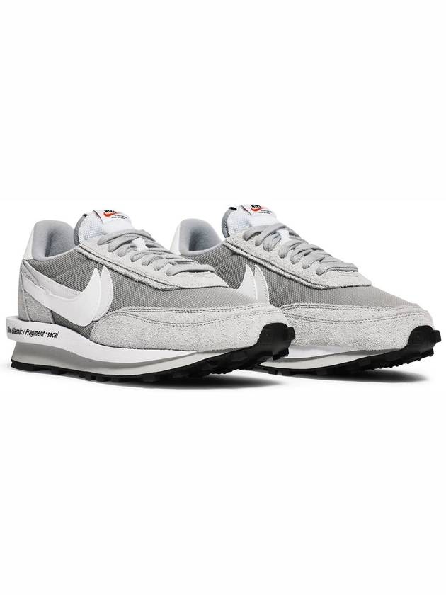 Fragment x Sacai collab LDWaffle Sneakers Light Smoke Grey - NIKE - BALAAN 3