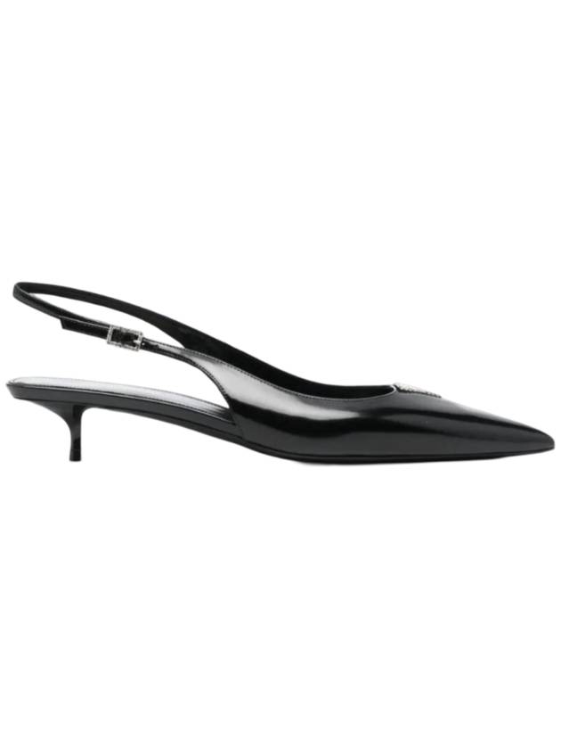 CHERISH slingback pumps 755341 AACG0 1000 B0110819092 - SAINT LAURENT - BALAAN 1