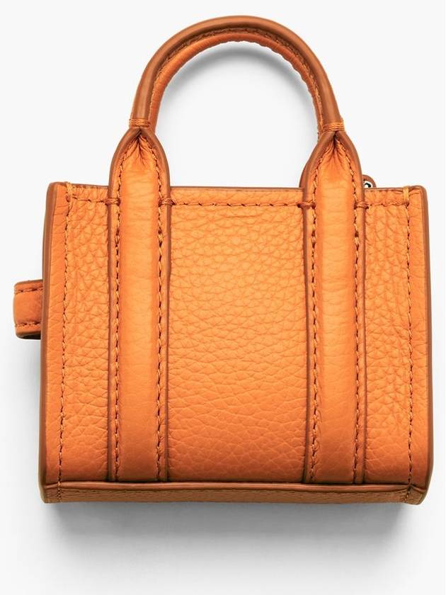 Leather The Nano Tote Charm_Tangerine (2F3SCP005S07-818) - MARC JACOBS - BALAAN 2