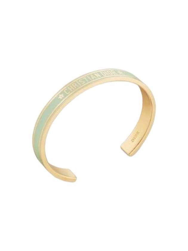 Cord Bangle Bracelet Gold Mint - DIOR - BALAAN 3