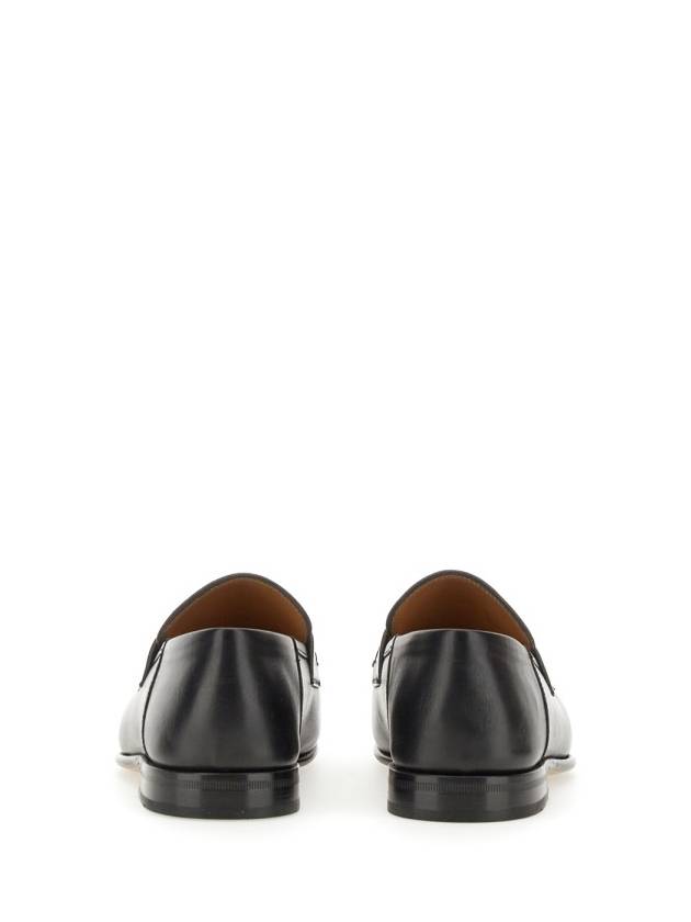 Gancini Ornament Mule Loafers Black - SALVATORE FERRAGAMO - BALAAN 3