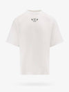 Crew Neck Cotton Short Sleeve T-Shirt White - OFF WHITE - BALAAN 1